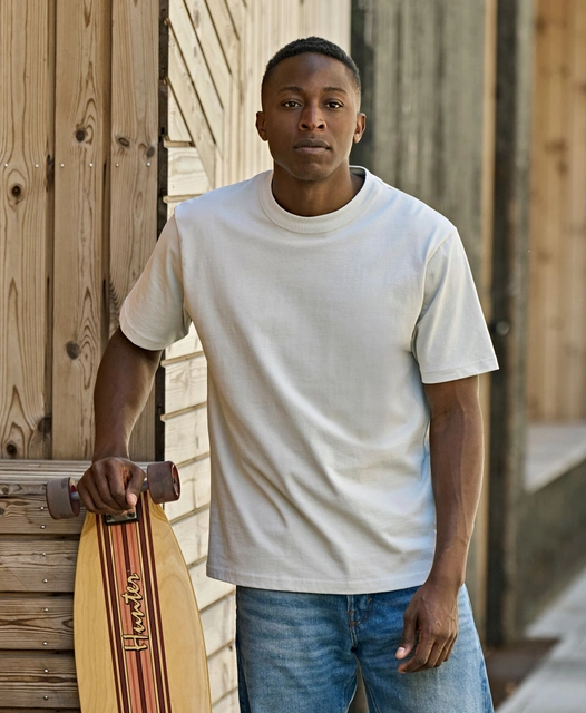 UNLABELED Loose Fit Tee Norrbytryck T-shirt märkesfri