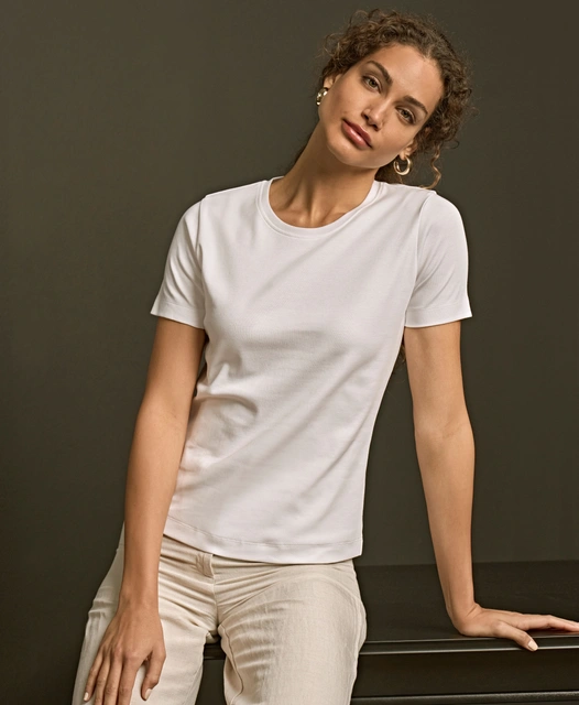 Women's Interlock Tee 580 Norrbytryck